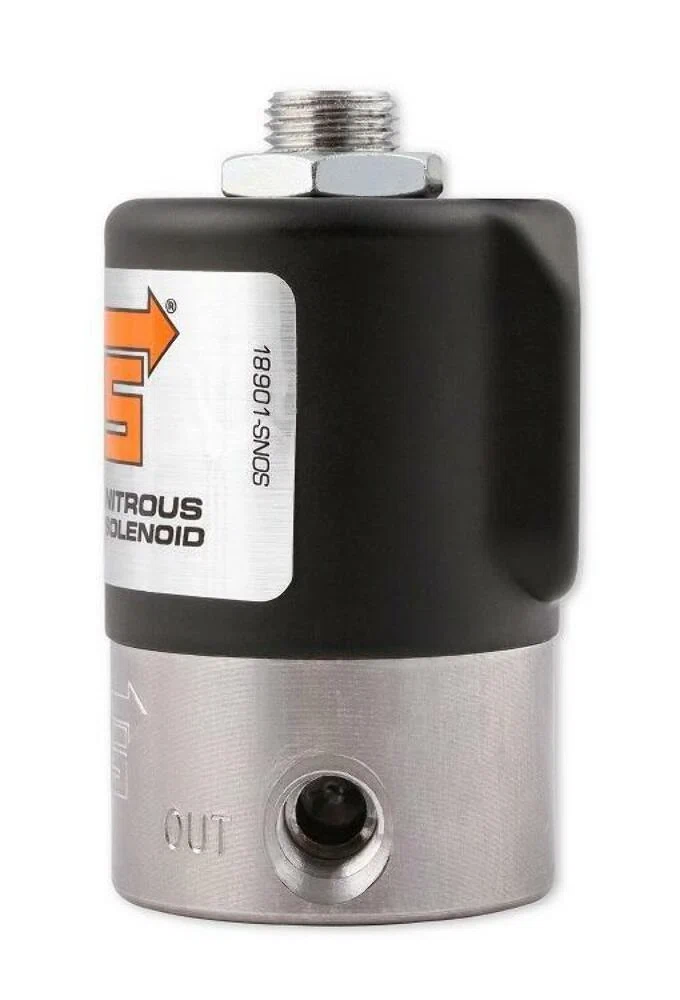 NOS Nitrous Solenoid - Black - 18000BNOS